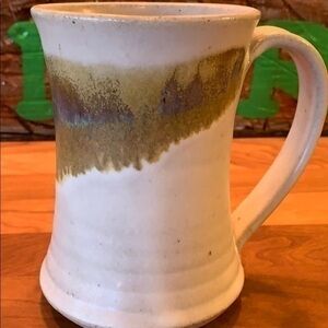 Pottery mug oversized tall Mug